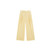 Women's Wide Leg Pleated Trousers